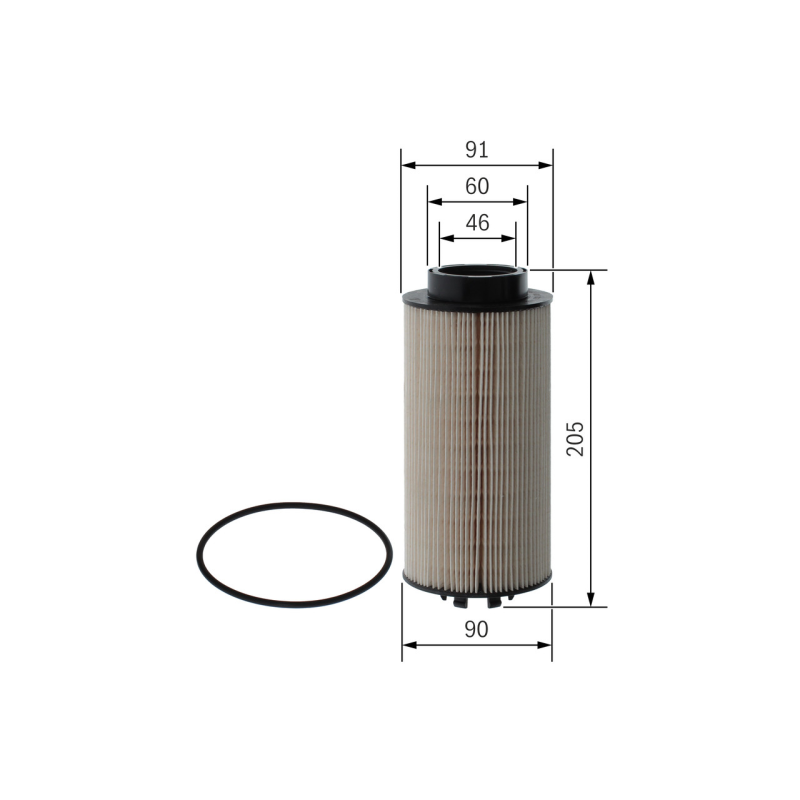 Фільтр паливний ДАФ 95 ХФ, ЦФ 85, DAF 95 XF, CF 75, CF 85, DB, XF 95 1397766 Bosch F026402033