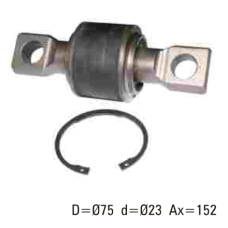 Сайлентблок реактивної тяги ДАФ ХФ 95/ 105 MAN DAF, 81432706100, 1376729, D75x23x152 CEI 226086