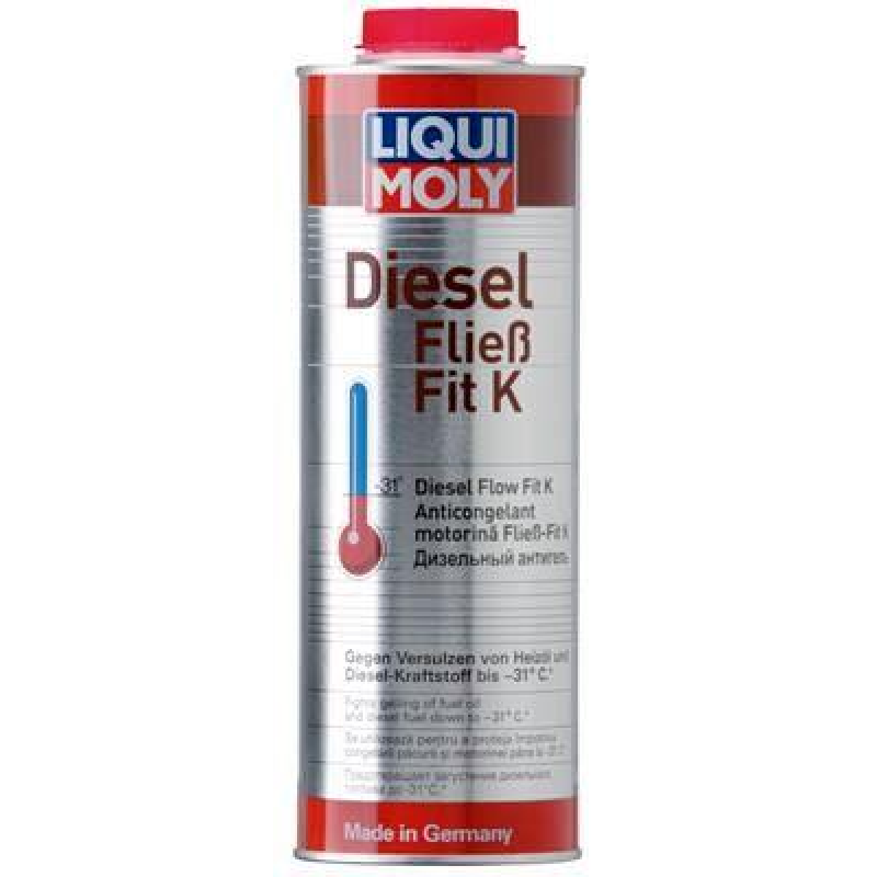 Дизельний антигель концентрат “Diesel Fliss-Fit K“, 1 л 1878/Присадка антигель зимова для дизелів
