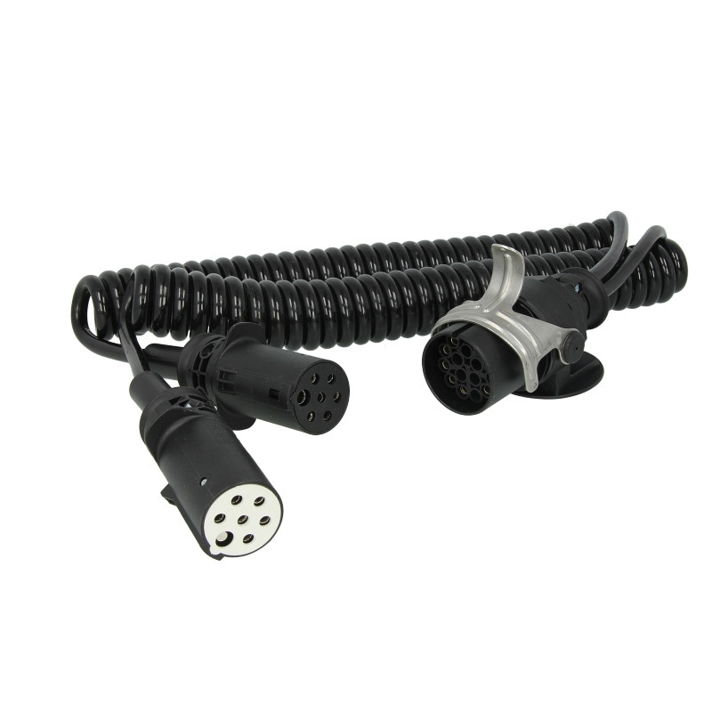 Кабель електричний спіральний здвоєний 15/7/7 24 V Hella пластиковий