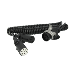 Кабель електричний спіральний здвоєний 15/7/7 24 V Hella 1532917 1645492 алюмінієвий