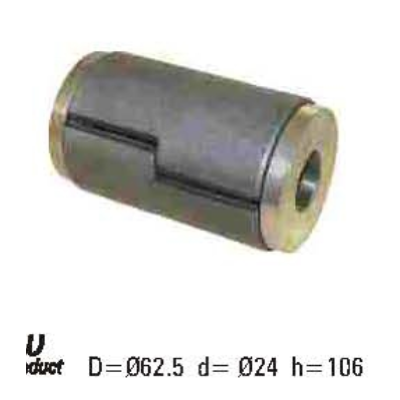 Втулка ресорна гума-метал ДАФ DAF F75/85/75/85CF CF65/75/85/XF95/105/106 STR-120815 1368283